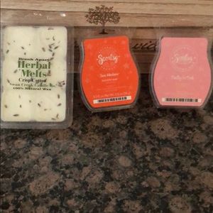 New Scentsy melts w/large herbal Melt